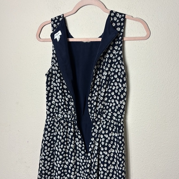 J. Crew Floral Print tiered midi dress size 00 - Picture 6 of 13